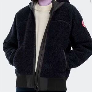 Canada Goose navy blue Simcoe fleece vest